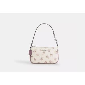 NWT Coach CAL24 Nolita 19 Chalkl Mu Floral P Signature Canvas Shoulder Bag